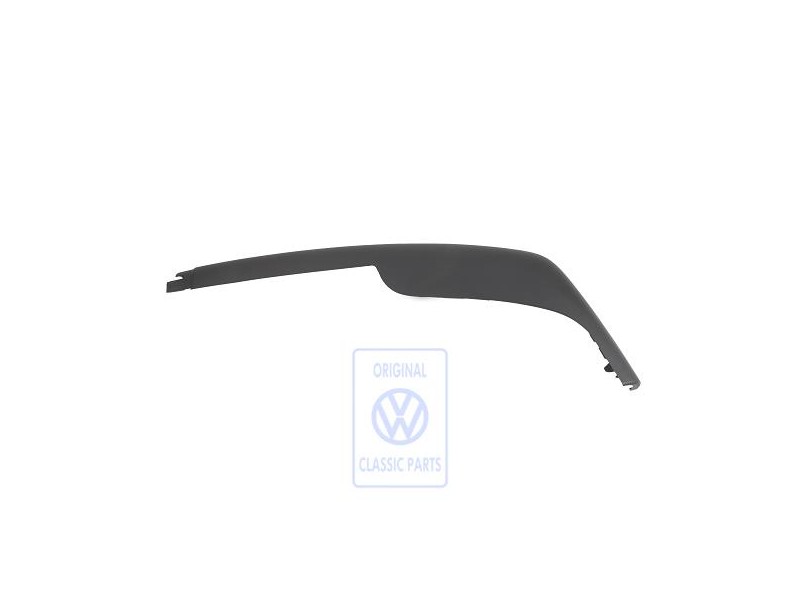 Genuine VW Spoiler Satin Black - 1H5805903B B41