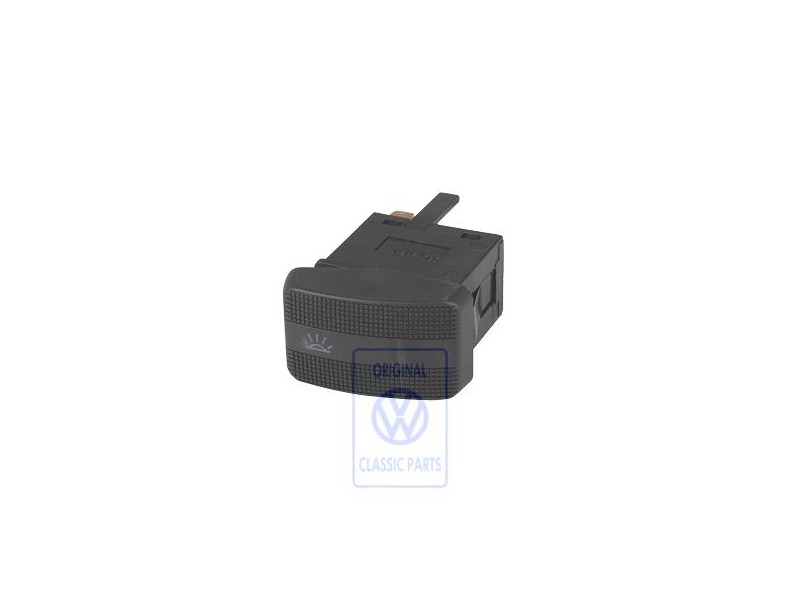 Genuine VW Switch For Inner Light Satin Black - 1H5959561 01C