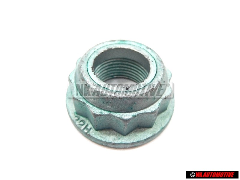 Genuine VW 12 Point Socket Shouldered Nut Self-Locking - N 90587602