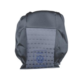 Genuine VW Backrest Cover (Cloth) With Backrest Pocket Black - 1J0881805NHMPG