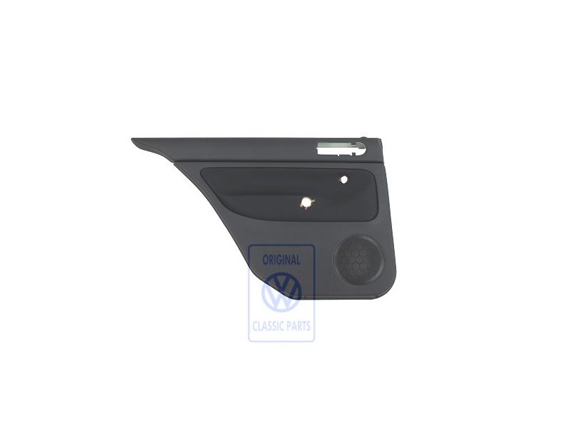 Genuine VW Door Panel Trim (Cloth) Black/Black - 1J5867211ADRAQ