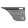 Genuine VW Door Panel Trim (Leather) Black/Light Beige - 1J5867211BGLKY
