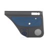 Genuine VW Door Panel Trim (Cloth) Black/Jazz Blue - 1J9867211Q KNT