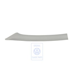 Genuine VW A-Pillar Trim Pearl Grey - 1J5867233F 6K8