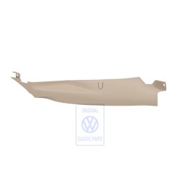 Genuine VW Wheel Housing Trim Light Beige - 1J5867766D Q70