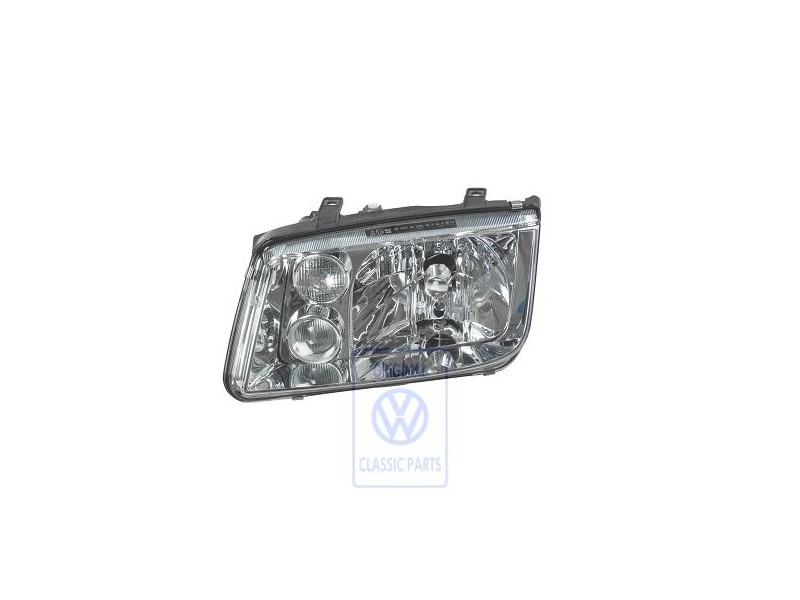 Genuine VW Halogen Twin Headlights With Halogen Fog Lights - 1J5941017BF