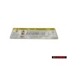 Genuine Audi Sign 'Caution' High Voltage, Turn Off Engine - 8K0010520F