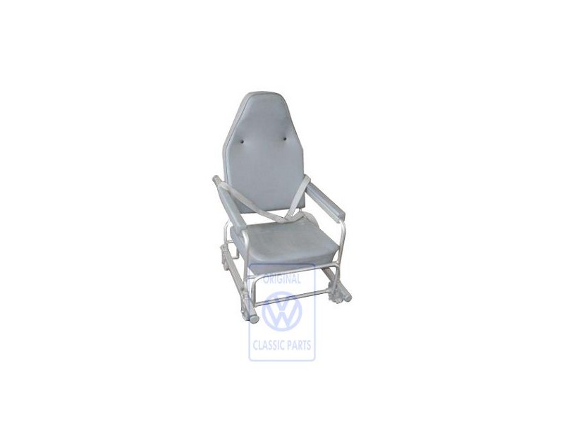 Genuine VW Portable Chair With Rollers Medium Grey - 271887021E 2BH