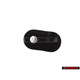 Genuine VW Rosette Satin Black - 1H0885747A B41