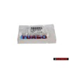 Genuine VW TURBO Side Badge Emblem Red - 377853687DNI3K