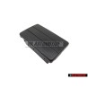 Genuine VW Dummy Cover Satin Black - 3A0858179 01C