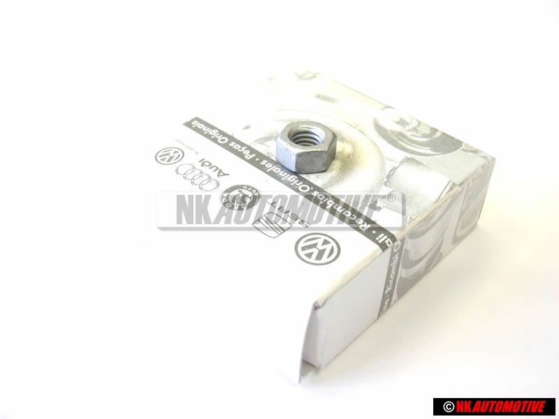 Genuine VW Hexagon Nut M6 - N 01100636