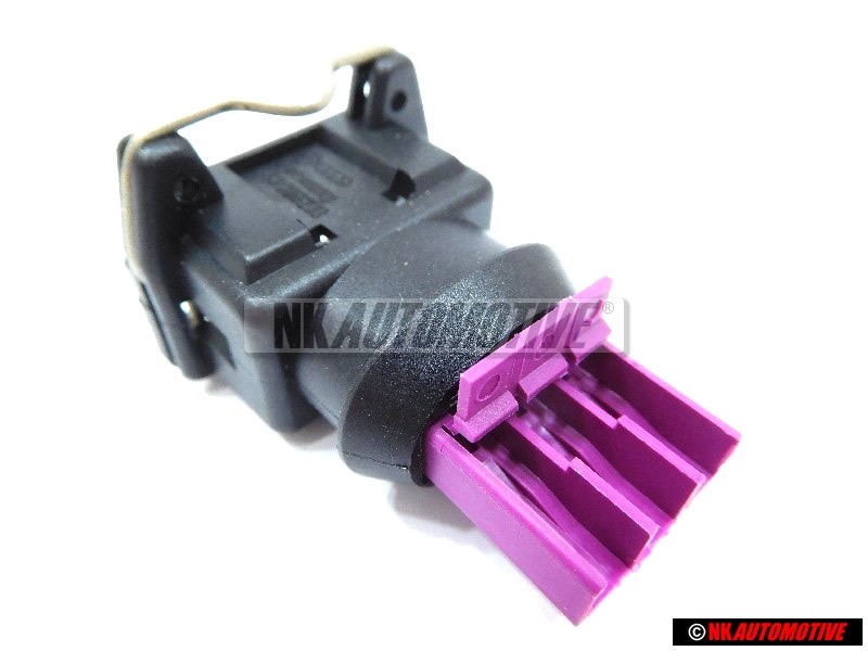 Genuine VW Flat Contact Housing - 443906233