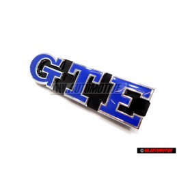 Genuine VW GTE Front Grill Badge Emblem Blue - 5G0853679S AFL