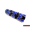 Genuine VW GTE Front Grill Badge Emblem Blue - 5G0853679S AFL
