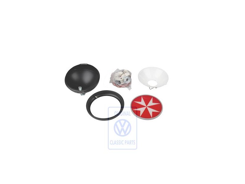 Genuine VW Ambulance Light With 'Maltese Cross' Symbol - 251943311D