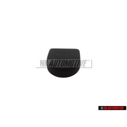 Genuine VW Cover Cap Satin Black - 701858633 01C