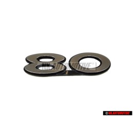 Genuine Audi 80 Rear Boot Badge Emblem Chrome - 811853749