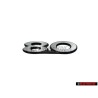 Genuine Audi 80 Rear Boot Badge Emblem Chrome - 811853749