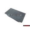 Genuine VW Cover Cap Satin Black - 867807449 B41