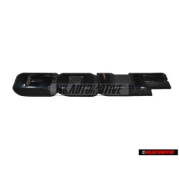 Genuine VW GOLF Rear Badge Emblem Black - 191853687F 01C