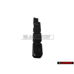 Genuine VW GOLF Rear Badge Emblem Black - 191853687F 01C