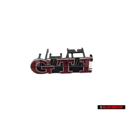 Genuine VW GTI Front Grill Badge Emblem Red - 1J6853679H JGS
