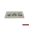 Genuine VW VR5 Rear Boot Badge Emblem Chrome - 3B0853675B 739