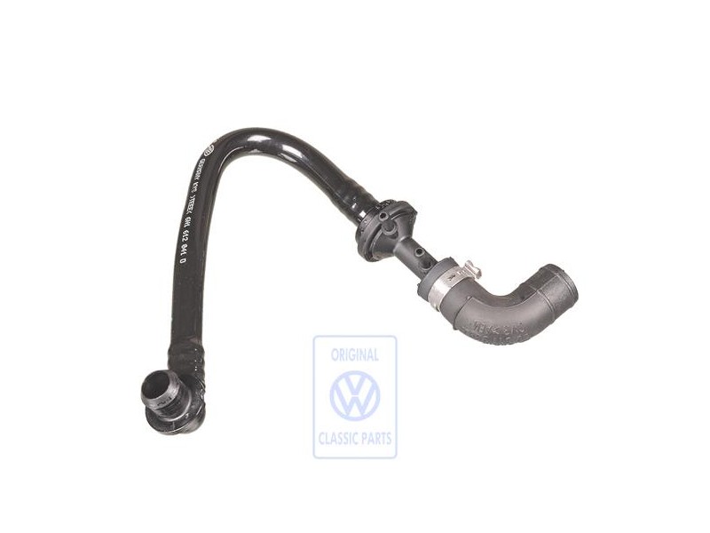 Genuine VW Vacuum Pipe With Non-Return Valve - 6N1612041D