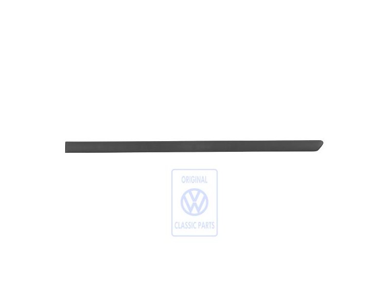 Genuine VW Protective Strip For Door Satin Black - 6N4853073 B41