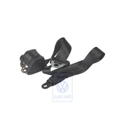 Genuine VW Three-Point Safety Belt Satin Black - 701857805B 01C