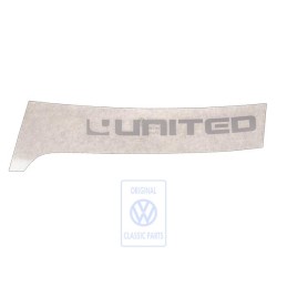 Genuine VW Film Lettering Silver - 7H5854431C 1W4