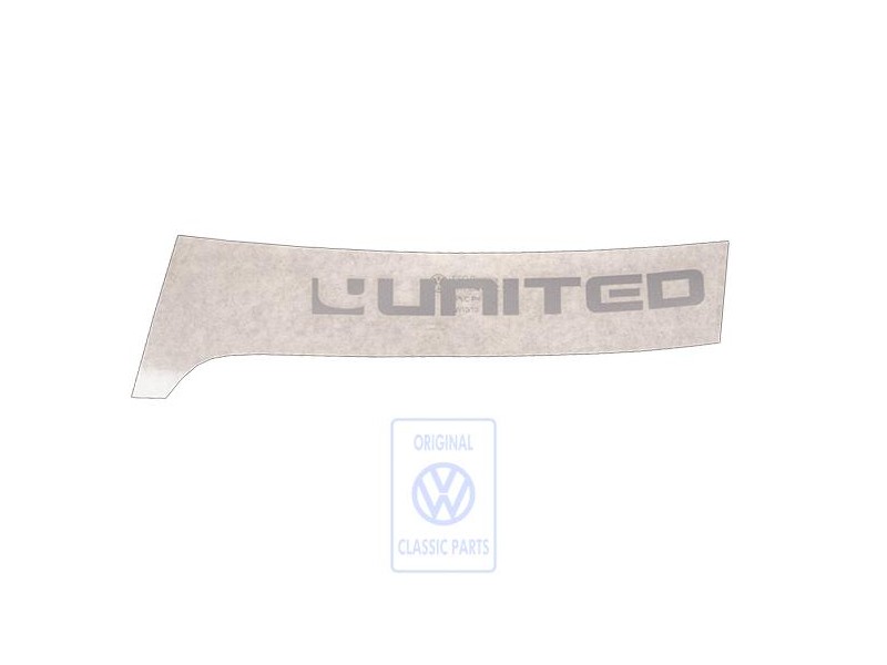 Genuine VW Film Lettering Silver - 7H5854431C 1W4