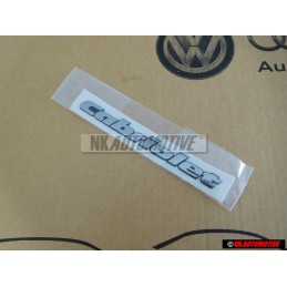 Genuine VW Golf MK3 CABRIOLET Rear Boot Badge Emblem Chrome - 1E0853687C Z10