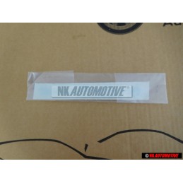Genuine VW Golf MK3 CABRIOLET Rear Boot Badge Emblem Chrome - 1E0853687C Z10