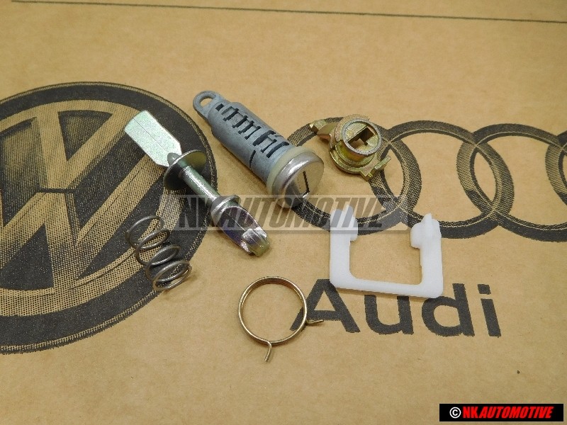 Genuine VW Lock Cylinder For Door Handle Without Striker Plate And Key - 1H08370