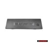 Genuine VW Trim For Radio Aperture Satin Black - 1H0857231A 01C