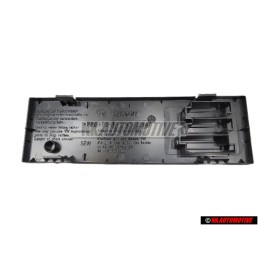 Genuine VW Trim For Radio Aperture Satin Black - 1H0857231A 01C