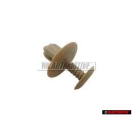 Genuine VW Clip Light Beige - 1H0867199A Q70