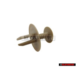 Genuine VW Clip Light Beige - 1H0867199A Q70