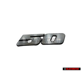 Genuine VW LT50 Front Grill Badge Emblem Brushed Silver - 293853687F