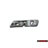 Genuine VW LT50 Front Grill Badge Emblem Brushed Silver - 293853687F