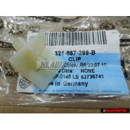 Genuine VW Door Panel Trim Side Mount Door Card Clip - 321867299B