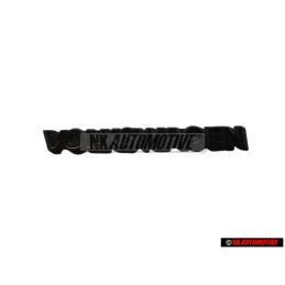 Genuine VW VOLKSWAGEN Rear Boot Badge Emblem Black - 321853685C MY8