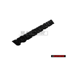 Genuine VW VOLKSWAGEN Rear Boot Badge Emblem Black - 321853685C MY8