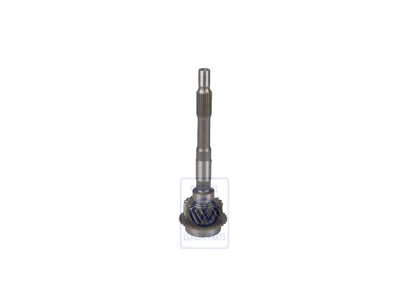 Genuine VW Shaft With Gear - 015311145B