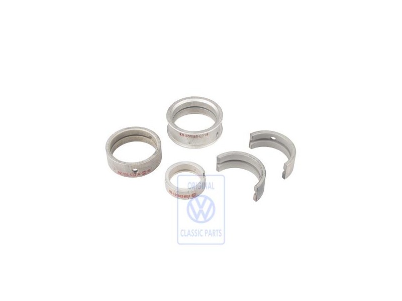 Genuine VW 1 Set: Crankshaft Bearings - 021198485A