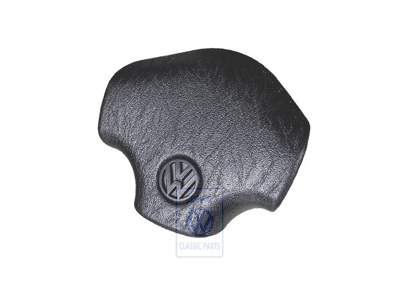 Genuine VW Cover Cap For Steering Wheel Satin Black - 867419669C 01C