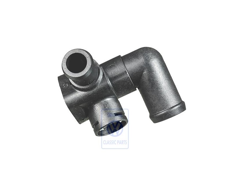 Genuine VW Flange With Sealing Ring - 028121132C