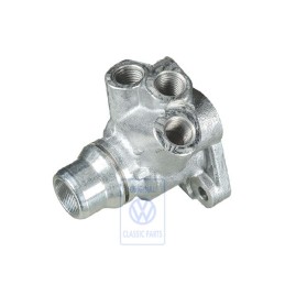 Genuine VW Flange With Quick Act.Coupling - 028121145J